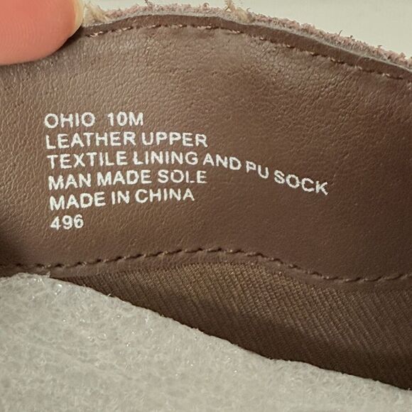 Steve Madden Ohio Size 10M Suede Ankle Booties Fringe Western Cowgirl Boho Boots - Picture 7 of 9